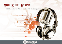blog interview questions ebook