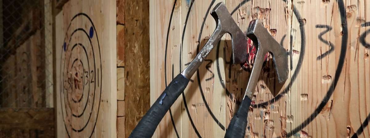 Axes in a target
