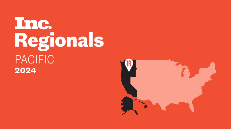 INC. Regionals: Pacific 2024 ranking image featuring SmartBug Media
