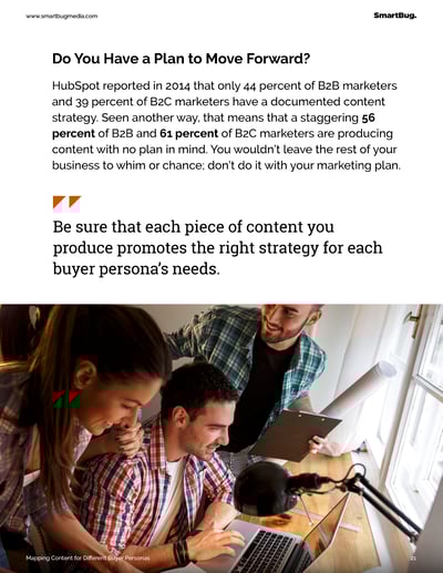 mapping content do you have a plan move forward