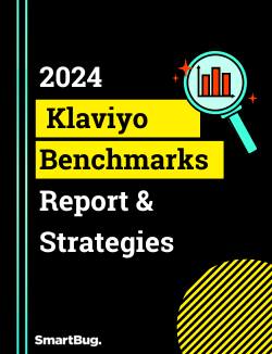 2024 Klaviyo Benchmarks Report & Strategies  - E-Book Cover