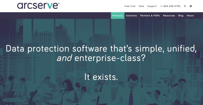 arcserve-website