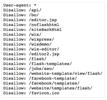 robots.txt disallow