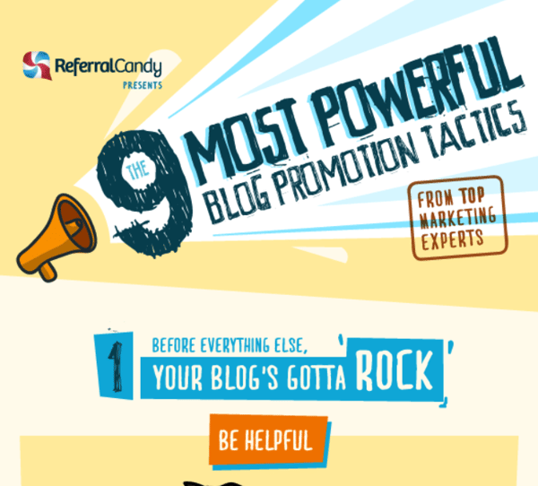 9 most powerful blog promotion tactics via Referral Candy