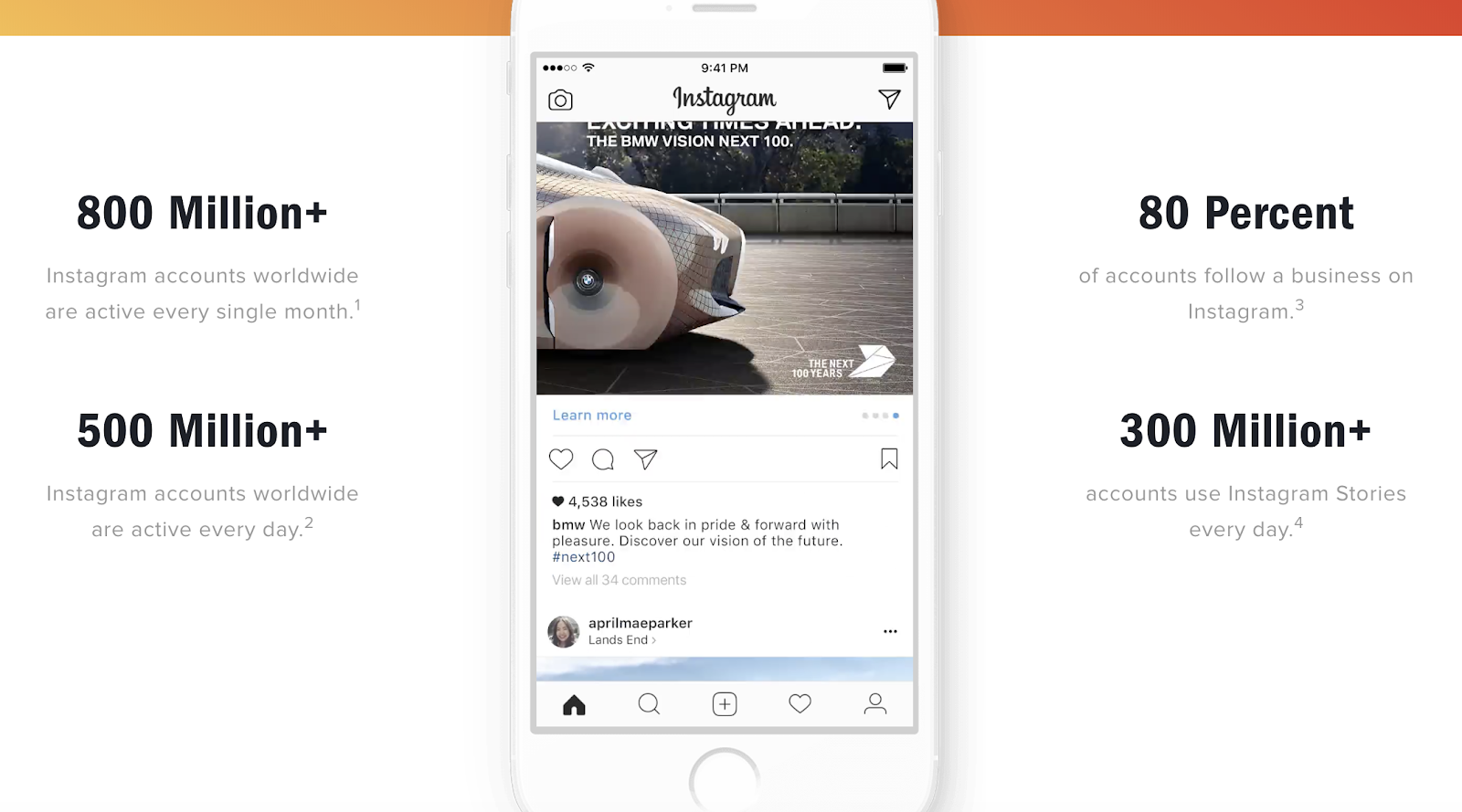 Instagram engagement data for businesses