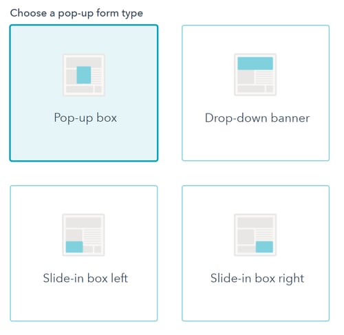 pop-up-form-types