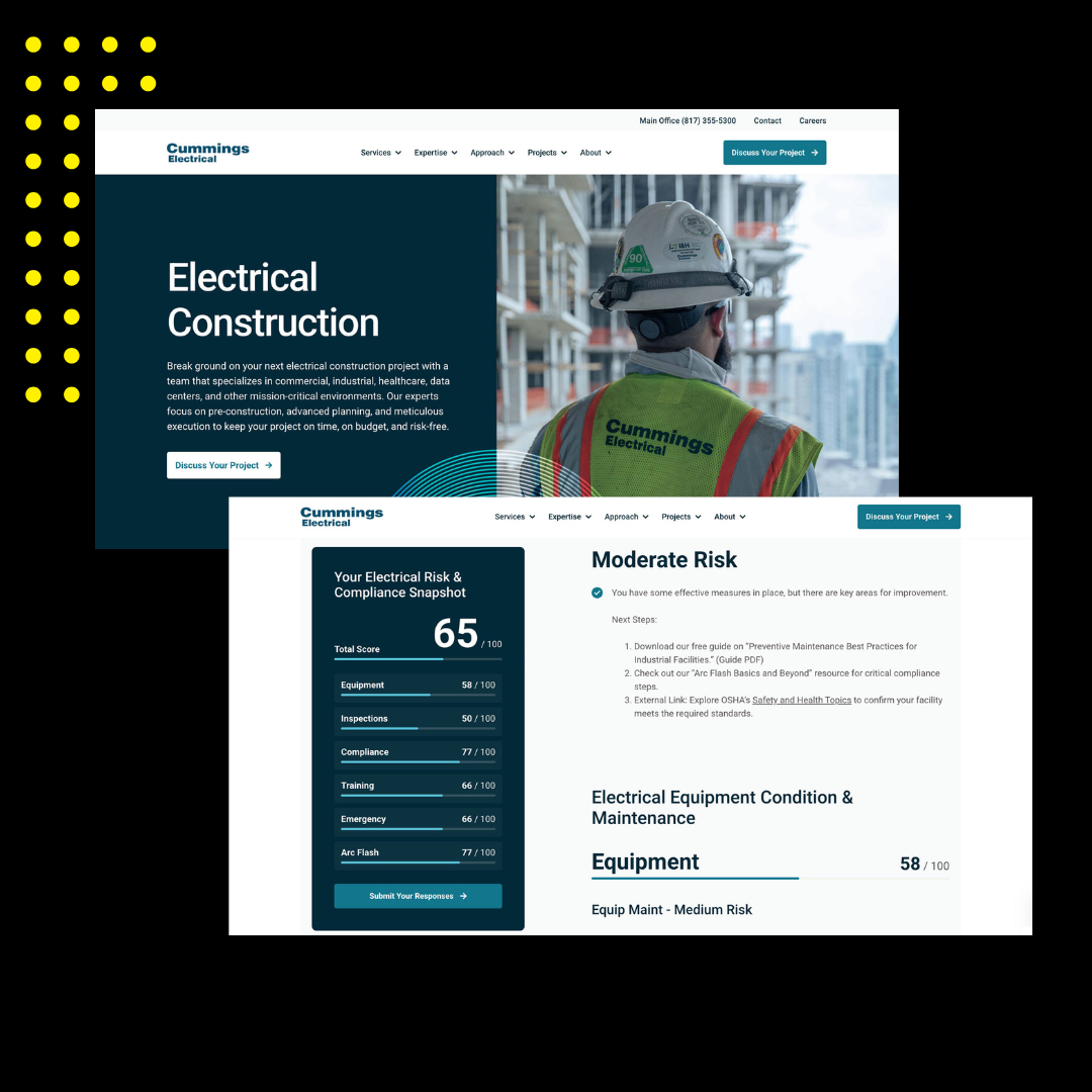 Cummings Electrical - Case study image