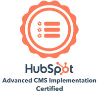 Advanced CMS Implementation HubSpot Badge