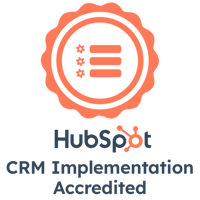 CRM Implementation HubSpot Accreditation Badge