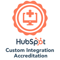 Custom Integration HubSpot Accreditation Badge