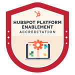 Platform Enablement HubSpot Accreditation Badge