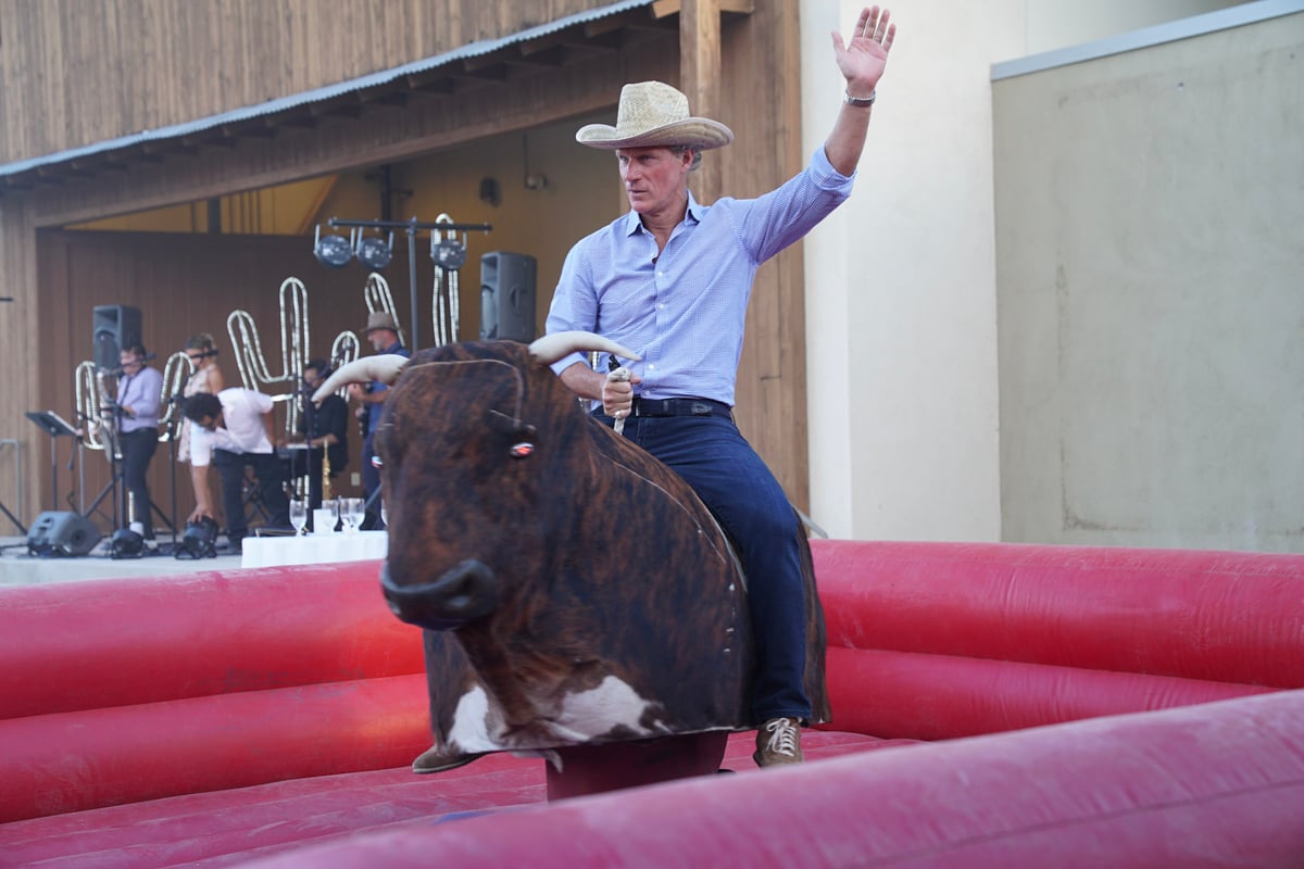 riding the bull