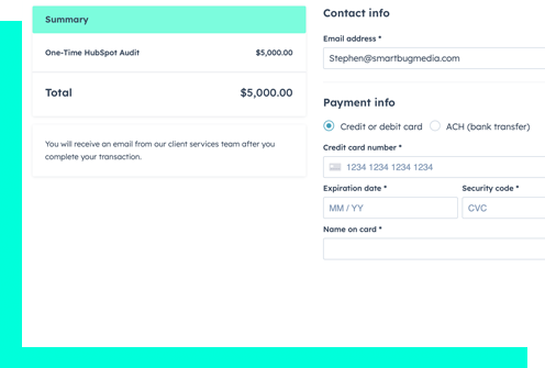 SmartBug Media Payment Options