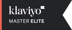 Klaviyo Master Elite Partner badge