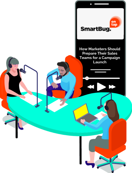 illustration of a podcast recording illustration of a podcast recording