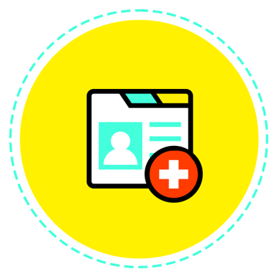 Medical record icon