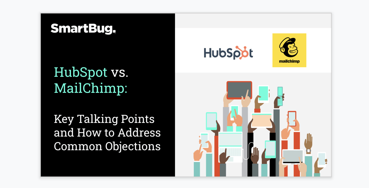 HubSpot vs Mailchimp cover
