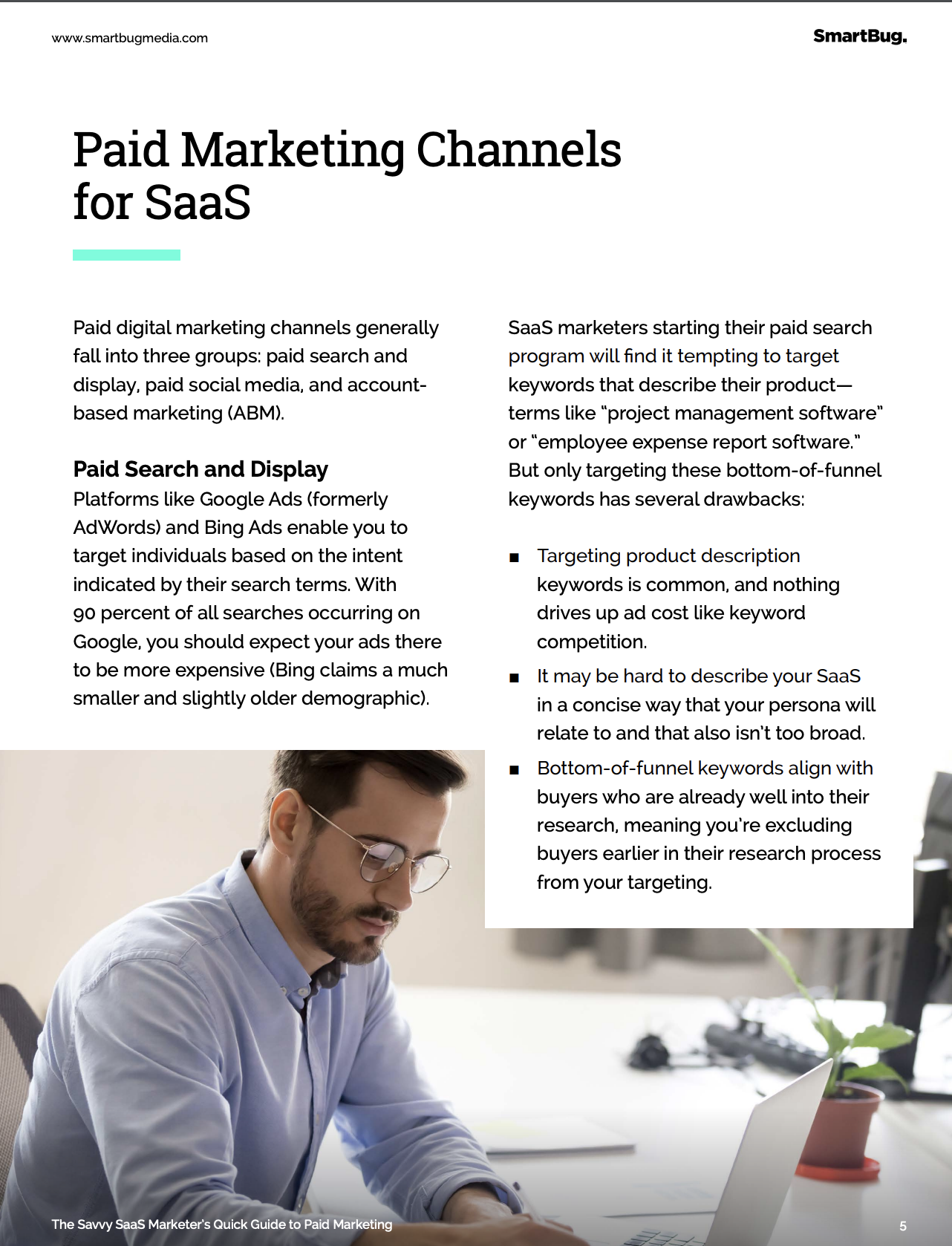 Paid channels for SaaS