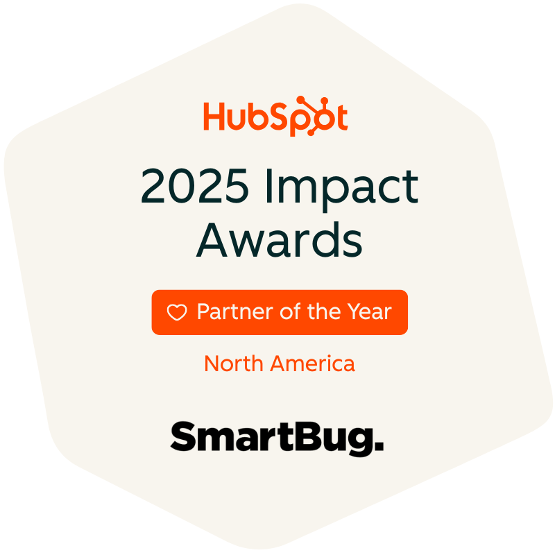SmartBug 2025 Impact Awards Parter of the Year Badge