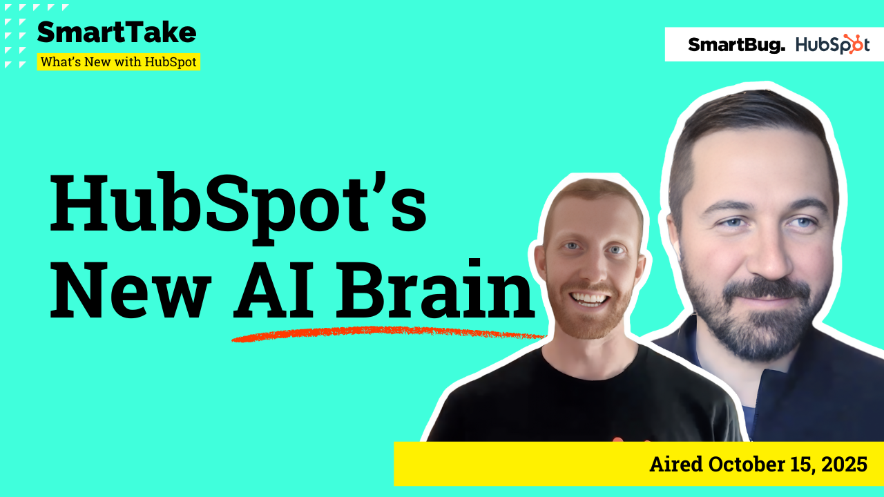 5 Takeaways from October's SmartTake: Our HubSpot Product Recap