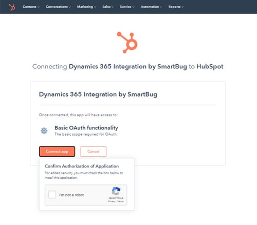 Authorize and confirm