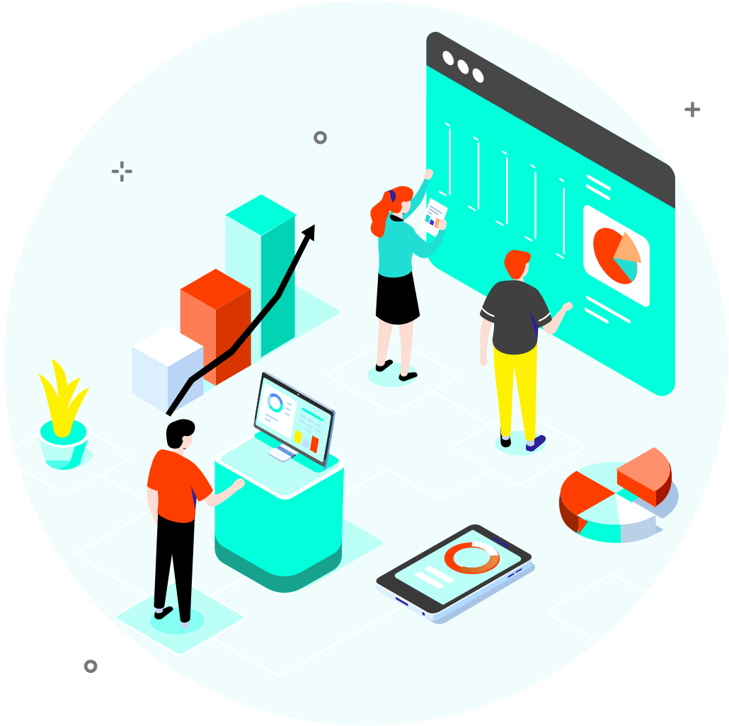 Website development process icon