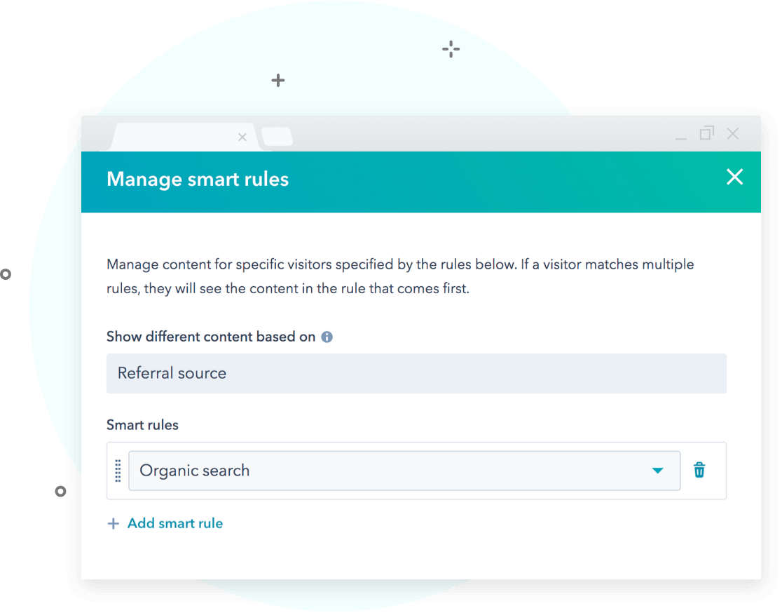 Managing smart rules