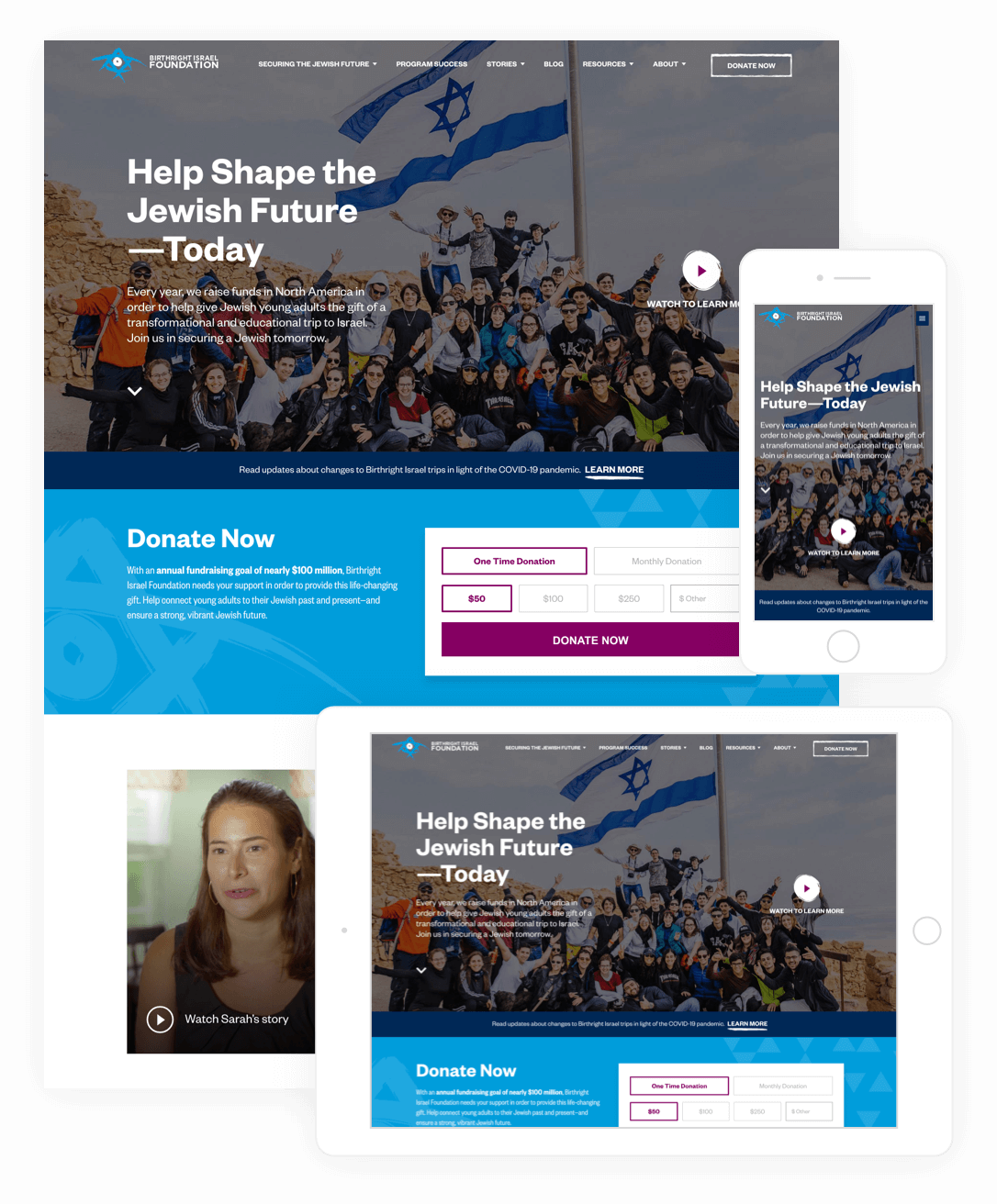 wordpress results birthright israel foundation