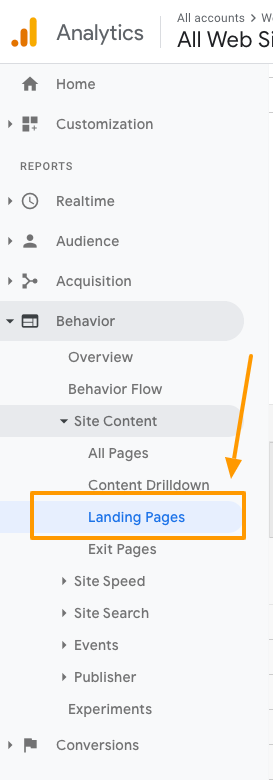 bounce rate segmentation example