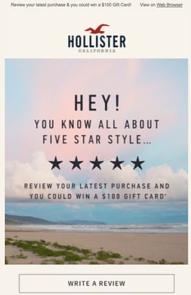 Review Request Email Example