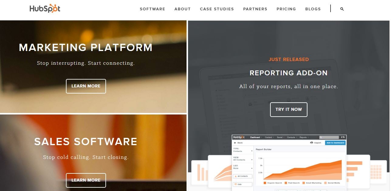 Редактируем дизайном. HUBSPOT.