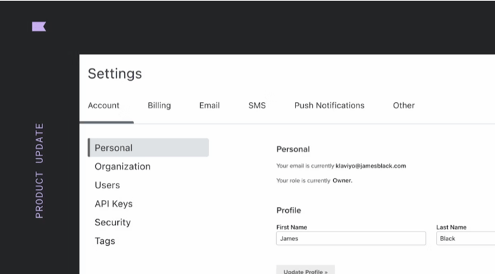 klaviyo workflow example