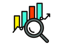 Vertical analysis icon