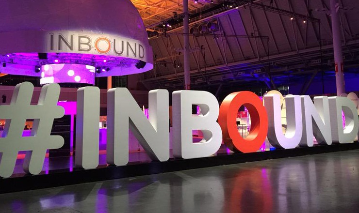 #INBOUND letters at Inbound Conference