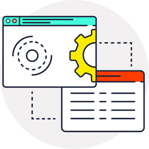 webpage illustration