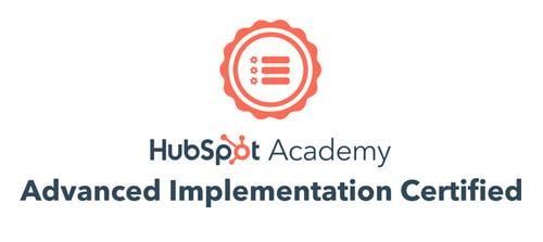 HubSpot Academy Advanced Implementation Certified