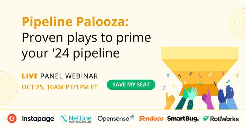 Pipeline Palooza: Proven plays to prime your ‘24 pipeline