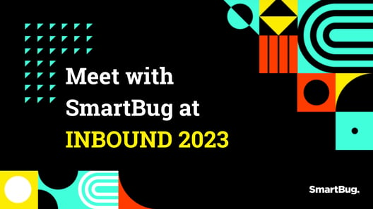 Graphic for Inbound 2023 Meetup with SmartBug