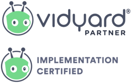 vidyard partner and implementation certified badge
