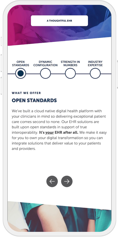 Juno Health Web Design Imagery on smart phone