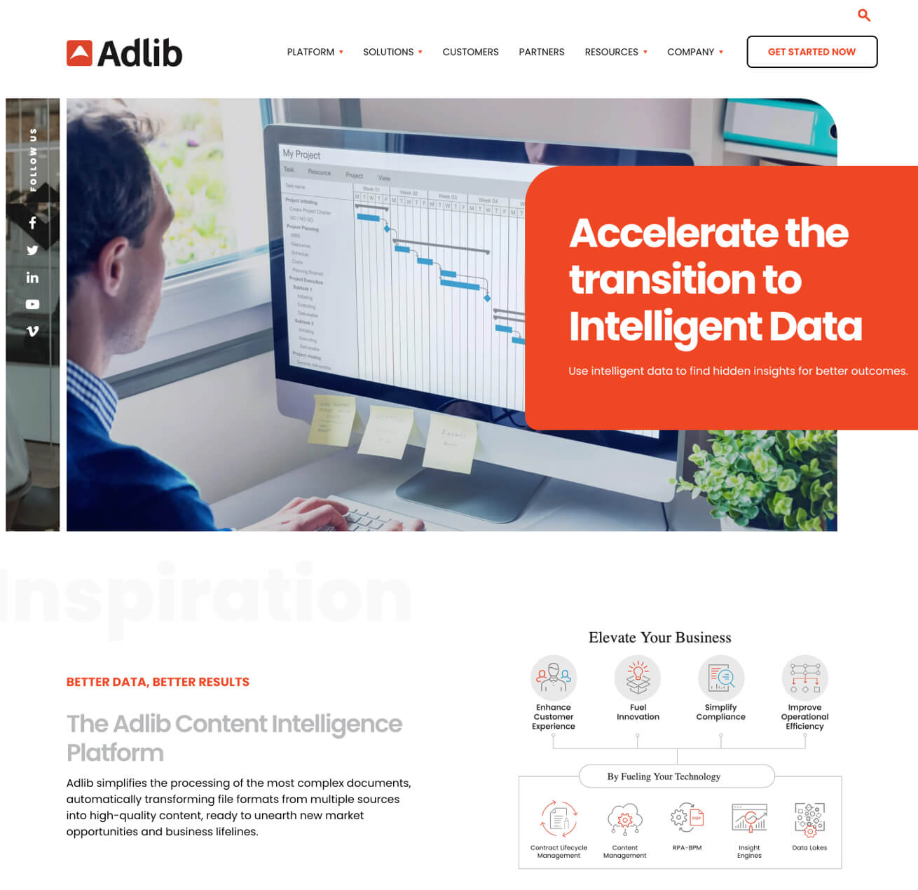 Adlib Custom Website