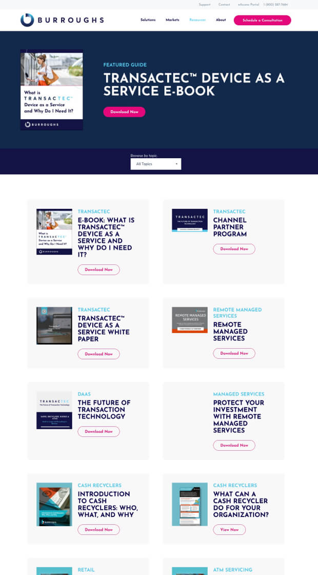 Burroughs HubSpot CMS Template