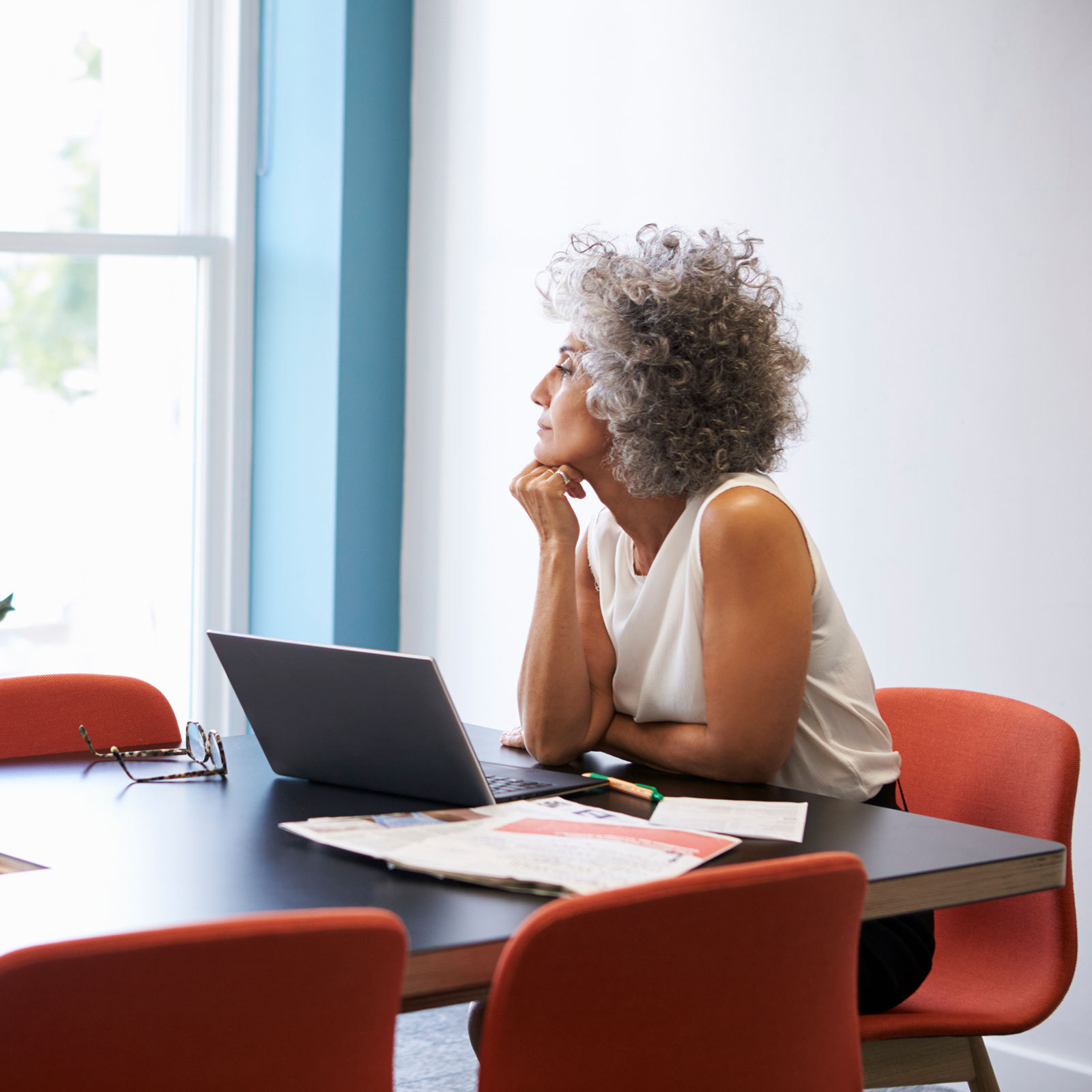 TechData woman working