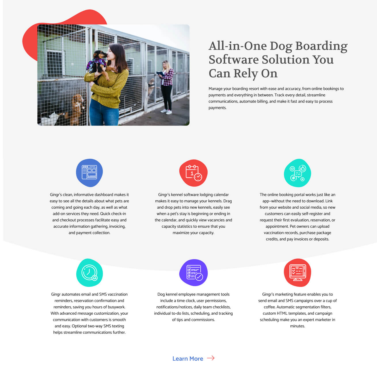 Gingr Website Templates