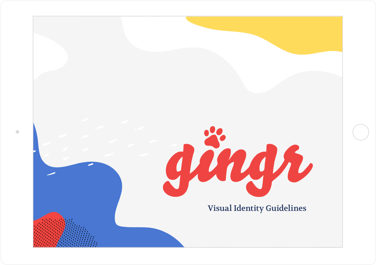 Gingr Visual Brand Guide