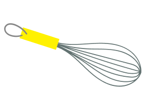 Yellow Whisk