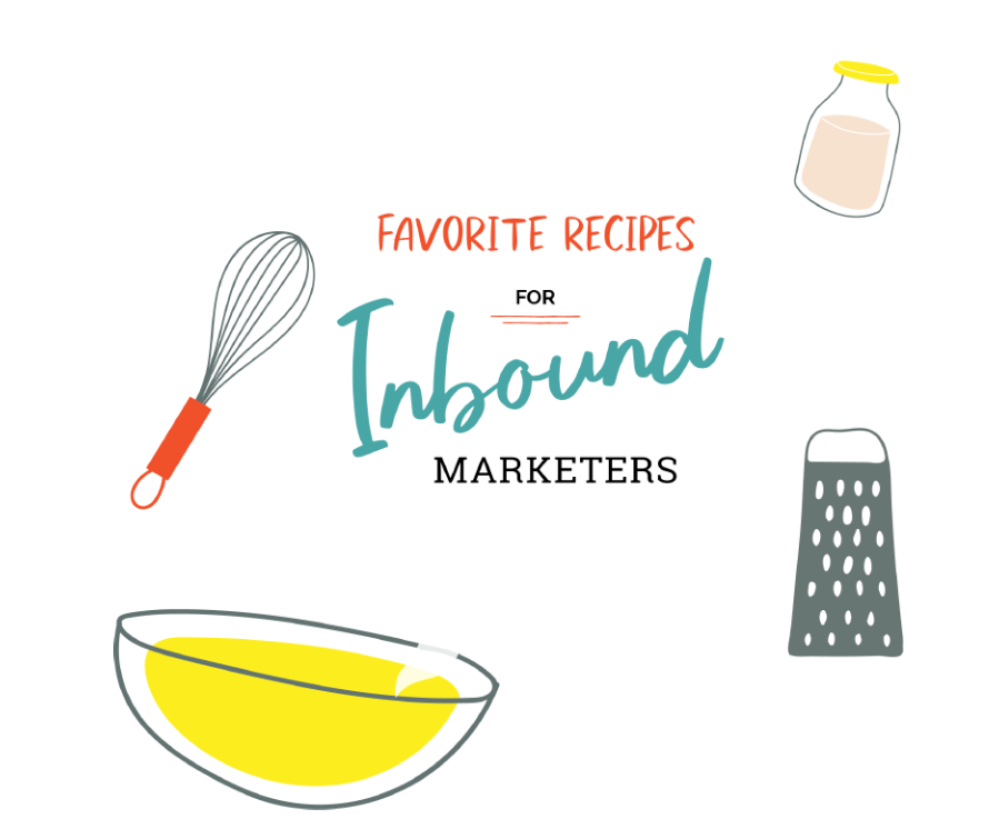 Favorite Inbound Marketers with various cooking utensils