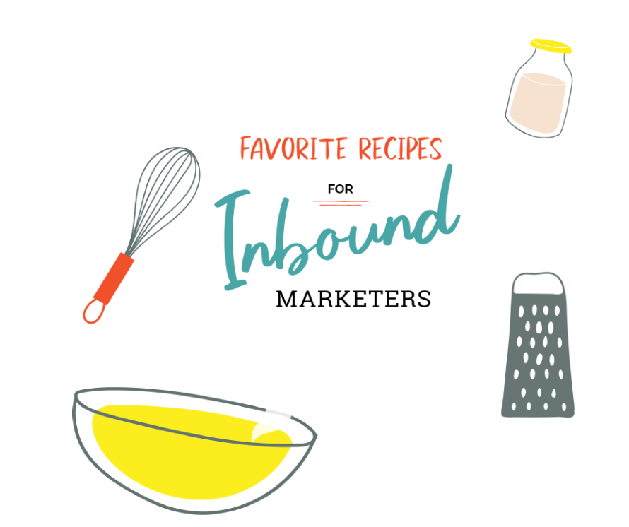 Favorite Inbound Marketers with various cooking utensils