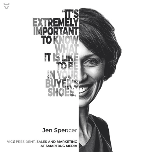 The Future of Sales Podcast, featuring Jen Spencer | SmartBug Media®