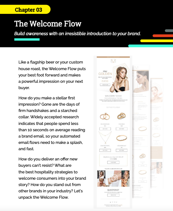 The Welcome Flow Graphic